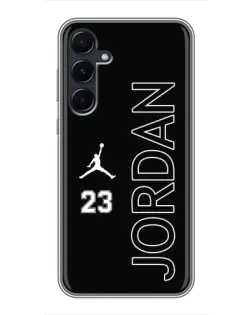 Чехол для Samsung Galaxy A55 с картинкой «Jordan Vertical»