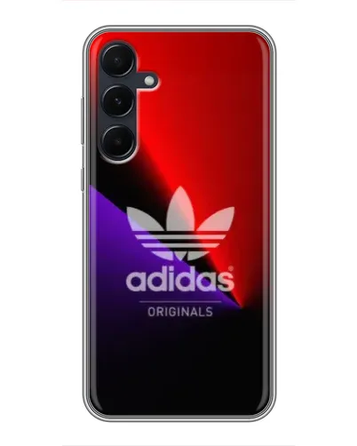 Чехол для Samsung Galaxy A55 с картинкой «Adidas Red Neon»