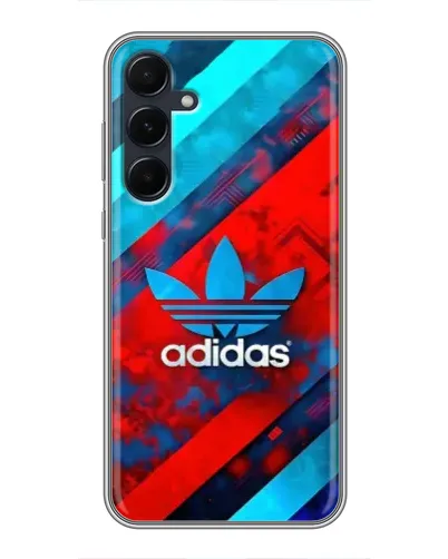 Чехол для Samsung Galaxy A55 с картинкой «Абстракция Adidas»