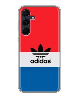 Чехол для Samsung Galaxy A55 с картинкой «Ретро блоки Adidas» Чехол для Samsung Galaxy A55 с картинкой «Ретро блоки Adidas»
