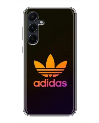 Чехол для Samsung Galaxy A55 с картинкой «Градиент Adidas»