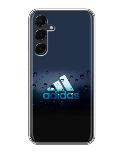 Чехол для Samsung Galaxy A55 с картинкой «Adidas Water Drops»