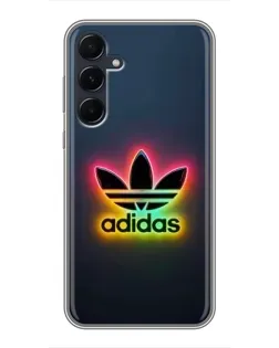Чехол для Samsung Galaxy A55 с картинкой «Неоновый Adidas» Чехол для Samsung Galaxy A55 с картинкой «Неоновый Adidas»