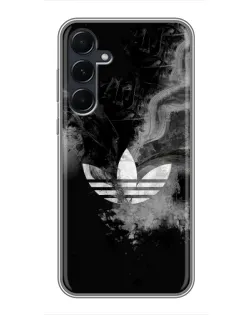 Чехол для Samsung Galaxy A55 с картинкой «Абстрактный дым Adidas» Чехол для Samsung Galaxy A55 с картинкой «Абстрактный дым Adidas»