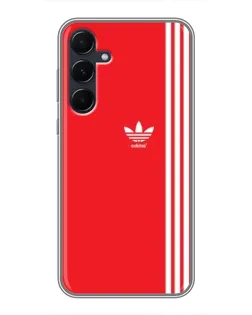 Чехол для Samsung Galaxy A55 с картинкой «Красный минимализм Adidas» Чехол для Samsung Galaxy A55 с картинкой «Красный минимализм Adidas»