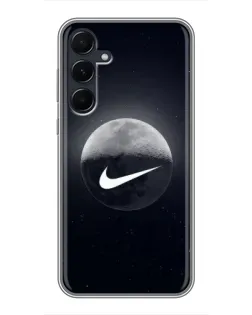 Чехол для Samsung Galaxy A55 с картинкой «Nike в стиле граффити»