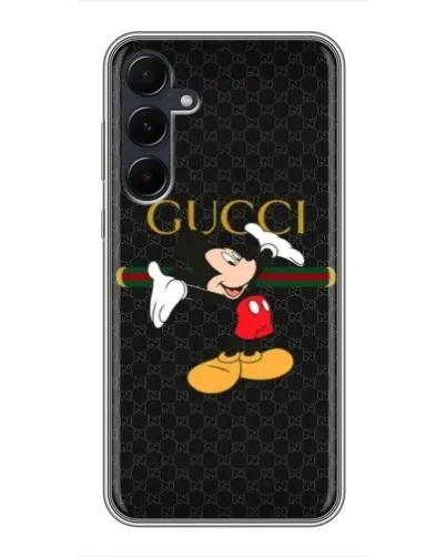 Чехол для Samsung Galaxy A55 с картинкой «Микки Маус Gucci» Чехол для Samsung Galaxy A55 с картинкой «Микки Маус Gucci»