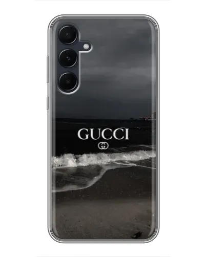 Чехол для Samsung Galaxy A55 с картинкой «Gucci — морской прибой» Чехол для Samsung Galaxy A55 с картинкой «Gucci — морской прибой»