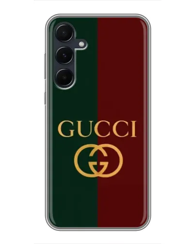 Чехол для Samsung Galaxy A55 с картинкой «Gucci — темно-зеленый градиент» Чехол для Samsung Galaxy A55 с картинкой «Gucci — темно-зеленый градиент»