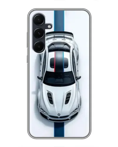 Чехол для Samsung Galaxy A55 с картинкой «Вид сверху — BMW M»