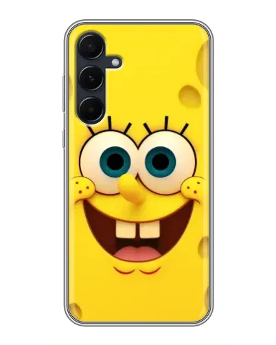 Чехол для Samsung Galaxy A55 с картинкой «Губка Боб улыбка» Чехол для Samsung Galaxy A55 с картинкой «Губка Боб улыбка»
