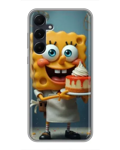 Чехол для Samsung Galaxy A55 с картинкой «Повар Спанч Боб» Чехол для Samsung Galaxy A55 с картинкой «Повар Спанч Боб»
