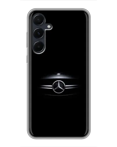 Чехол для Samsung Galaxy A55 с картинкой «Mercedes — абстрактные линии»