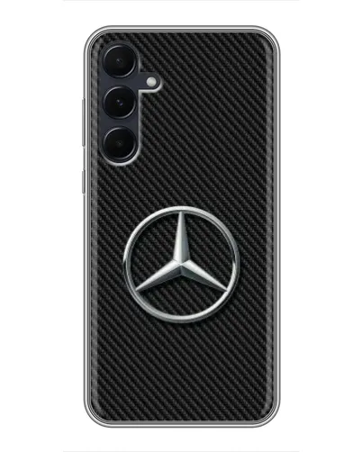 Чехол для Samsung Galaxy A55 с картинкой «Карбоновый Mercedes стиль» Чехол для Samsung Galaxy A55 с картинкой «Карбоновый Mercedes стиль»