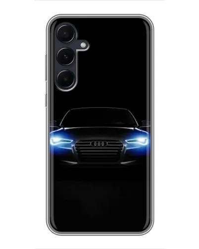 Чехол для Samsung Galaxy A55 с картинкой «Audi в неоне» Чехол для Samsung Galaxy A55 с картинкой «Audi в неоне»
