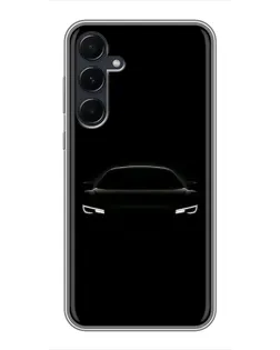 Чехол для Samsung Galaxy A55 с картинкой «Взгляд Audi в темноте» Чехол для Samsung Galaxy A55 с картинкой «Взгляд Audi в темноте»