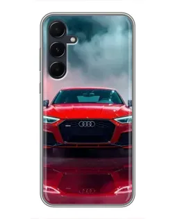 Чехол для Samsung Galaxy A55 с картинкой «Audi RS — красный стиль» Чехол для Samsung Galaxy A55 с картинкой «Audi RS — красный стиль»