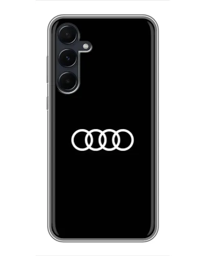 Чехол для Samsung Galaxy A55 с картинкой «Audi White Logo» Чехол для Samsung Galaxy A55 с картинкой «Audi White Logo»