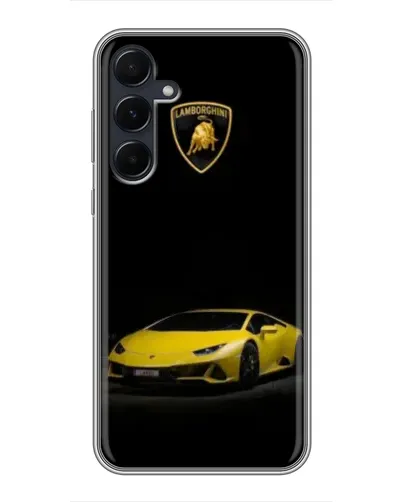 Чехол для Samsung Galaxy A55 с картинкой «Lamborghini желтый акцент» Чехол для Samsung Galaxy A55 с картинкой «Lamborghini желтый акцент»