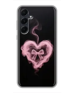 Чехол для Samsung Galaxy A55 с картинкой «Дымчатое сердце» Чехол для Samsung Galaxy A55 с картинкой «Дымчатое сердце»