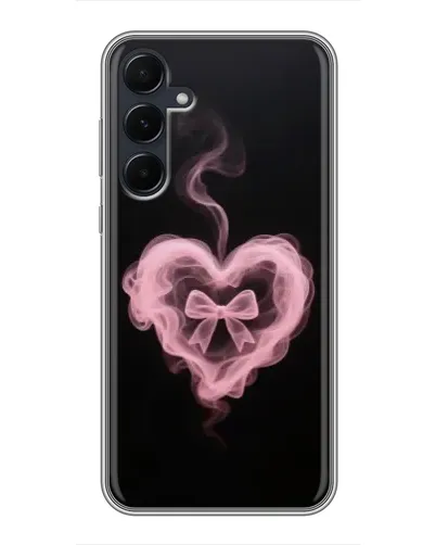 Чехол для Samsung Galaxy A55 с картинкой «Дымчатое сердце» Чехол для Samsung Galaxy A55 с картинкой «Дымчатое сердце»