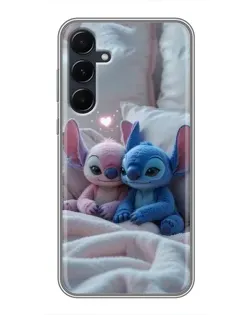 Чехол для Samsung Galaxy A55 с картинкой «Плюшевые Стич Ангел» Чехол для Samsung Galaxy A55 с картинкой «Плюшевые Стич Ангел»
