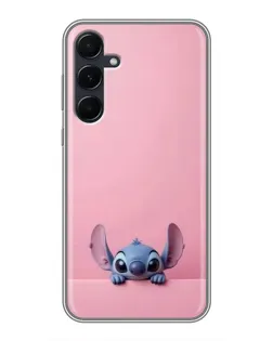 Чехол для Samsung Galaxy A55 с картинкой «Stitch выглядывает» Чехол для Samsung Galaxy A55 с картинкой «Stitch выглядывает»