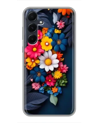 Чехол для Samsung Galaxy A55 с картинкой «Цветочная феерия» Чехол для Samsung Galaxy A55 с картинкой «Цветочная феерия»