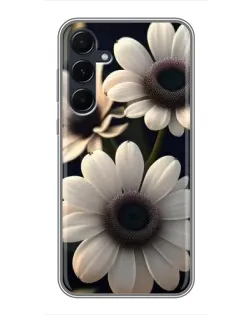Чехол для Samsung Galaxy A55 с картинкой «Белые маргаритки макро» Чехол для Samsung Galaxy A55 с картинкой «Белые маргаритки макро»