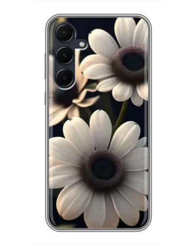 Чехол для Samsung Galaxy A55 с картинкой «Белые маргаритки макро» Чехол для Samsung Galaxy A55 с картинкой «Белые маргаритки макро»