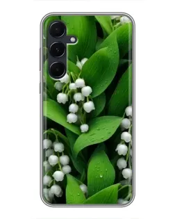 Чехол для Samsung Galaxy A55 с картинкой «Ландыши в зелени» Чехол для Samsung Galaxy A55 с картинкой «Ландыши в зелени»