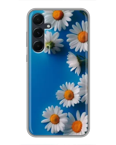 Чехол для Samsung Galaxy A55 с картинкой «Белоснежные маргаритки» Чехол для Samsung Galaxy A55 с картинкой «Белоснежные маргаритки»