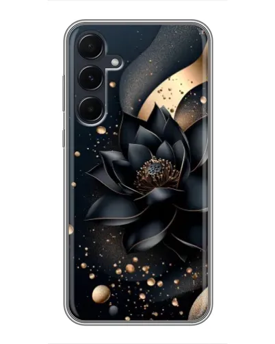 Чехол для Samsung Galaxy A55 с картинкой «Черный лотос» Чехол для Samsung Galaxy A55 с картинкой «Черный лотос»