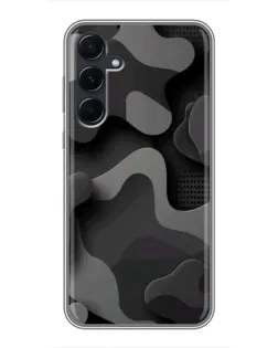 Чехол для Samsung Galaxy A55 с картинкой «Темный абстрактный камуфляж» Чехол для Samsung Galaxy A55 с картинкой «Темный абстрактный камуфляж»
