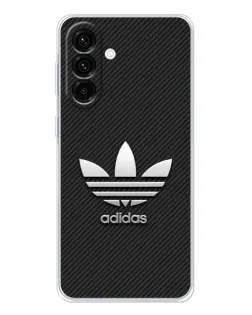 Чехол для Samsung Galaxy A56 5G с картинкой «Adidas Карбоновая текстура»