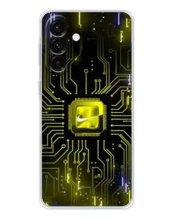 Чехол для Samsung Galaxy A56 5G с картинкой «Nike — золотая искра» Чехол для Samsung Galaxy A56 5G с картинкой «Nike — золотая искра»