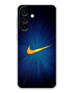 Чехол для Samsung Galaxy A56 5G с картинкой «Синий пульс Nike» Чехол для Samsung Galaxy A56 5G с картинкой «Синий пульс Nike»