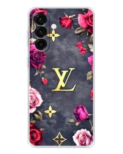 Чехол для Samsung Galaxy A56 5G с картинкой «Цветочный Louis Vuitton»