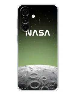Чехол для Samsung Galaxy A56 5G с картинкой «NASA — лунный градиент»