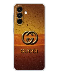 Чехол для Samsung Galaxy A56 5G с картинкой «Gucci — солнечный градиент»