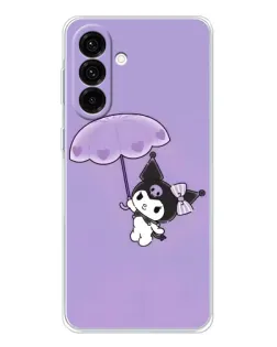 Чехол для Samsung Galaxy A56 5G с картинкой «Kuromi с зонтиком» Чехол для Samsung Galaxy A56 5G с картинкой «Kuromi с зонтиком»