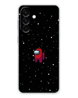 Чехол для Samsung Galaxy A56 5G с картинкой «Красный Among Us»