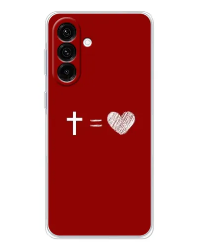 Чехол для Samsung Galaxy A56 5G с картинкой «Уравнение любви» Чехол для Samsung Galaxy A56 5G с картинкой «Уравнение любви»