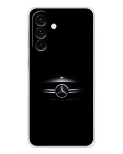 Чехол для Samsung Galaxy A56 5G с картинкой «Mercedes — абстрактные линии»