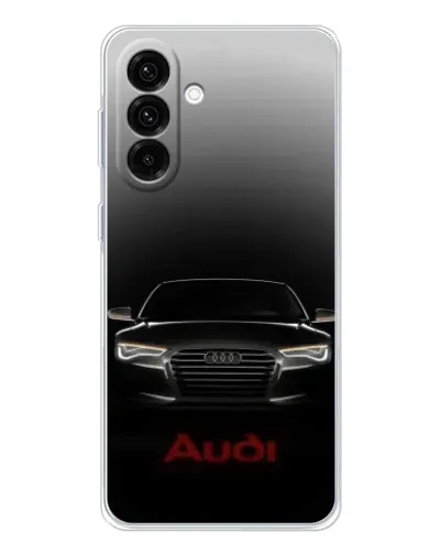 Чехол для Samsung Galaxy A56 5G с картинкой «Audi — градиентный контур» Чехол для Samsung Galaxy A56 5G с картинкой «Audi — градиентный контур»