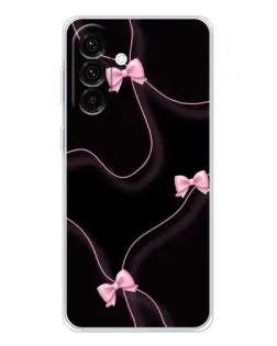 Чехол для Samsung Galaxy A56 5G с картинкой «Розовые ленты»