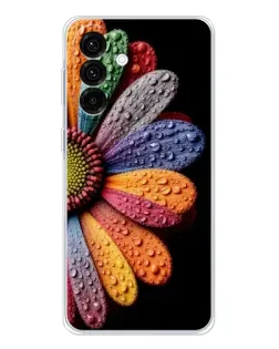 Чехол для Samsung Galaxy A56 5G с картинкой «Радужный цветок» Чехол для Samsung Galaxy A56 5G с картинкой «Радужный цветок»