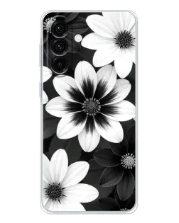 Чехол для Samsung Galaxy A56 5G с картинкой «Монохромные астры» Чехол для Samsung Galaxy A56 5G с картинкой «Монохромные астры»
