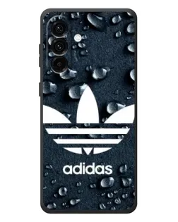 Чехол для Samsung Galaxy A57 с картинкой «Adidas Trefoil Blue»