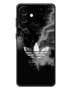 Чехол для Samsung Galaxy A57 с картинкой «Абстрактный дым Adidas»